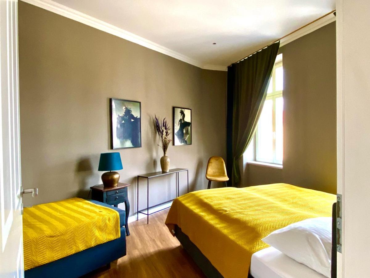 Leipzig-Suites No.12 4 Zimmer Apartment Und Balkon מראה חיצוני תמונה
