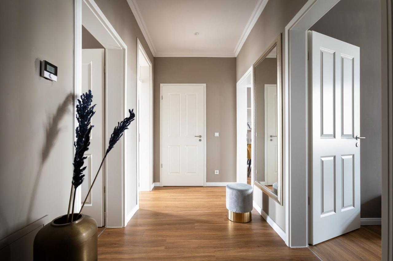 Leipzig-Suites No.12 4 Zimmer Apartment Und Balkon מראה חיצוני תמונה