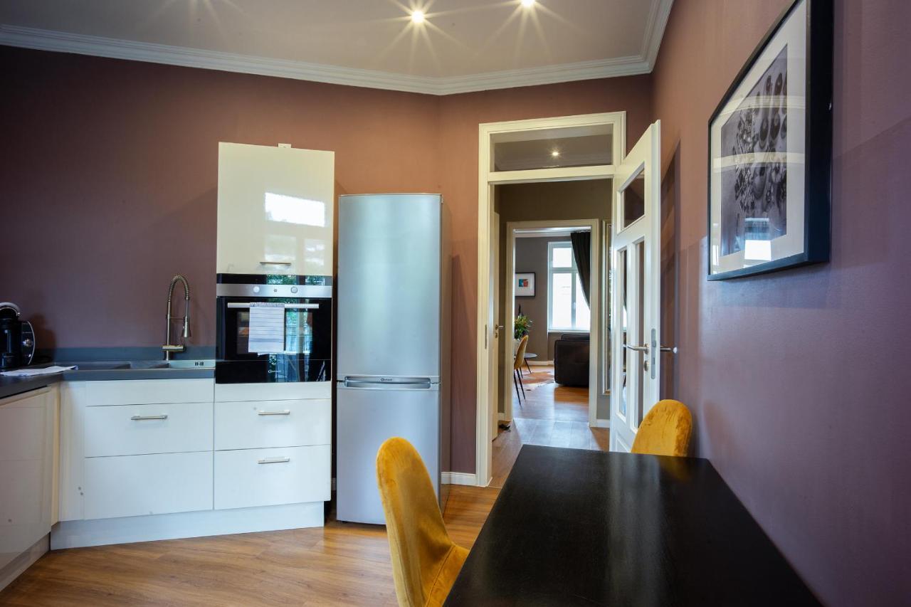 Leipzig-Suites No.12 4 Zimmer Apartment Und Balkon מראה חיצוני תמונה