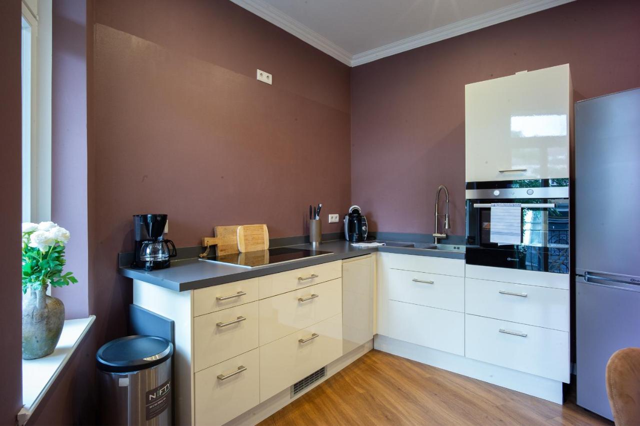 Leipzig-Suites No.12 4 Zimmer Apartment Und Balkon מראה חיצוני תמונה