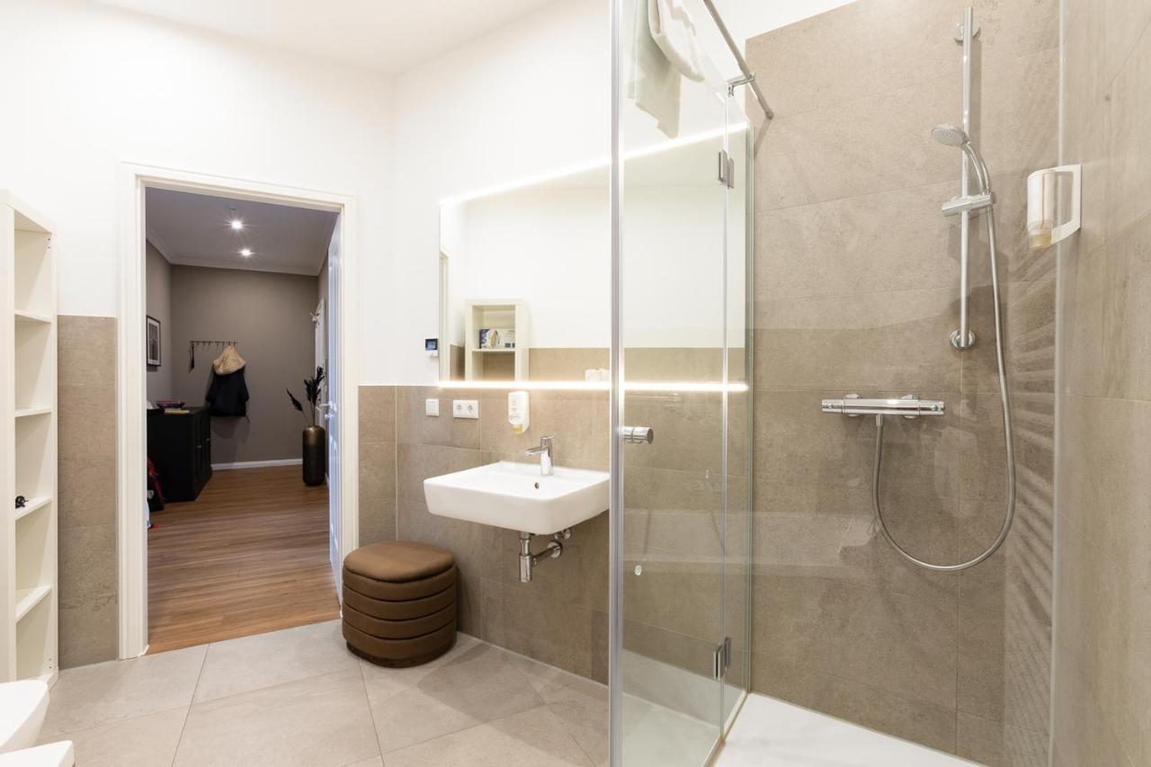 Leipzig-Suites No.12 4 Zimmer Apartment Und Balkon מראה חיצוני תמונה